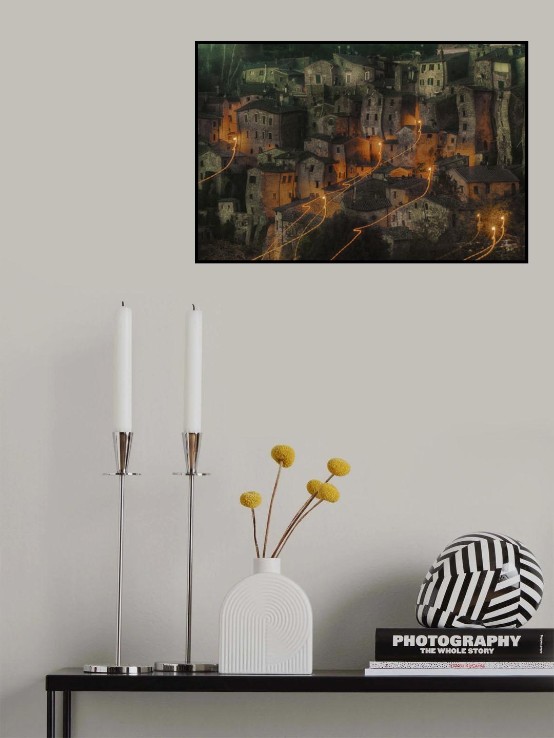 Sorano Poster och Canvastavla