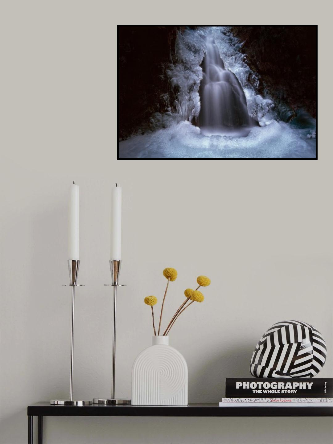 Icefall Poster och Canvastavla