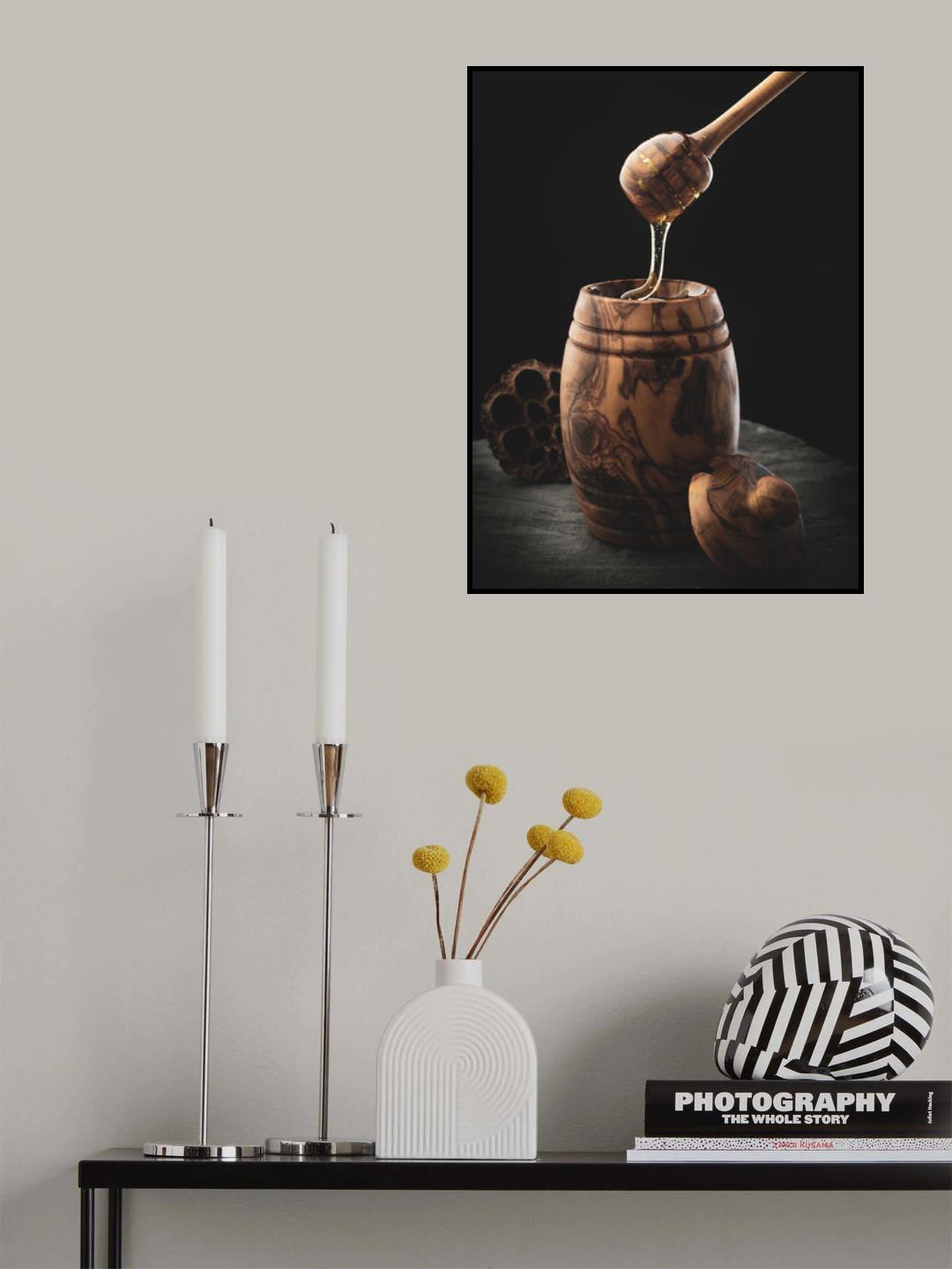 Honey Poster och Canvastavla