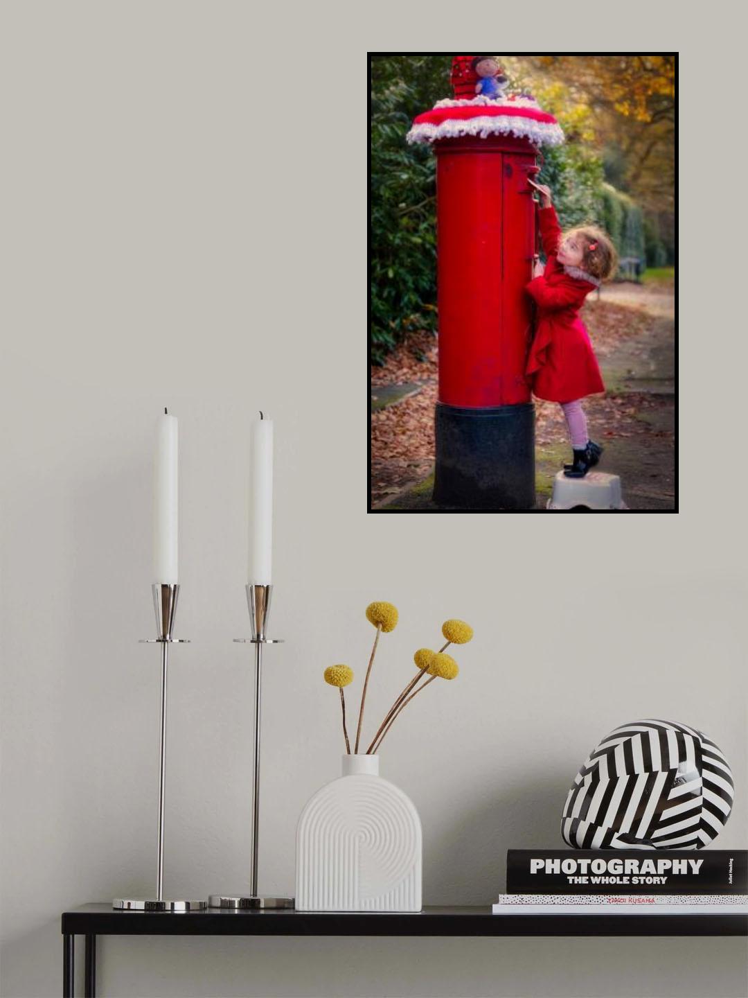 Posting to Santa Poster och Canvastavla