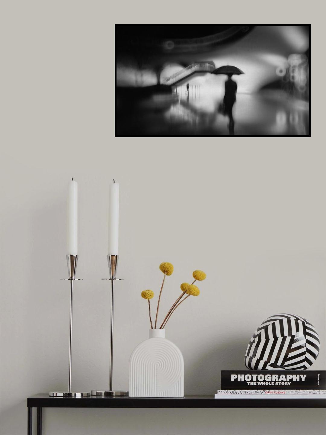 Night street Poster och Canvastavla