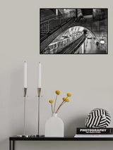 Metro - Paris Poster och Canvastavla