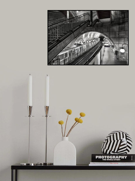 Metro - Paris Poster och Canvastavla