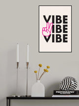 Vibes Poster och Canvastavla