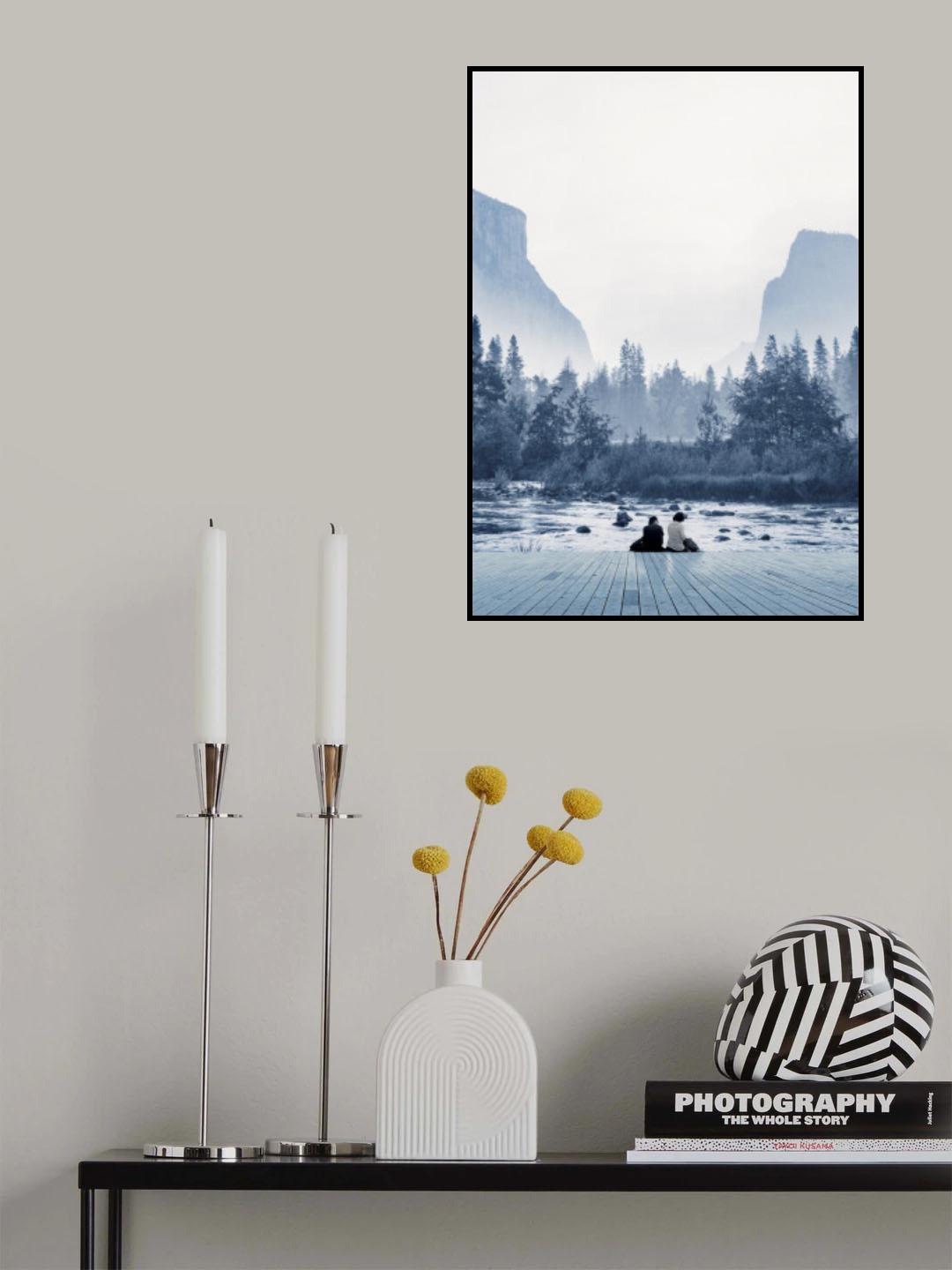 Date in the Nature Poster och Canvastavla