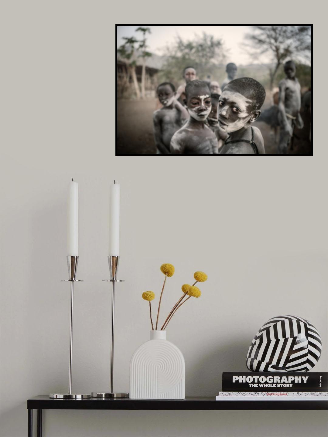 Boys of the Suri Poster och Canvastavla