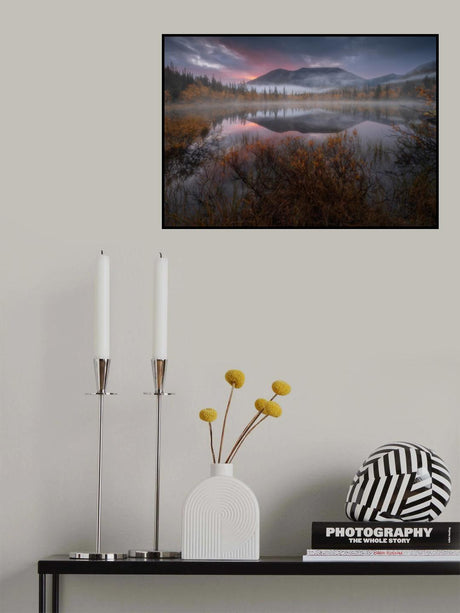 Pre-dawn autumn... Poster och Canvastavla