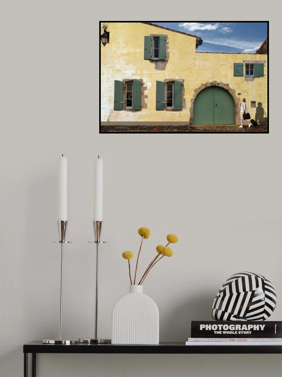 la maison Rhétaise Poster och Canvastavla