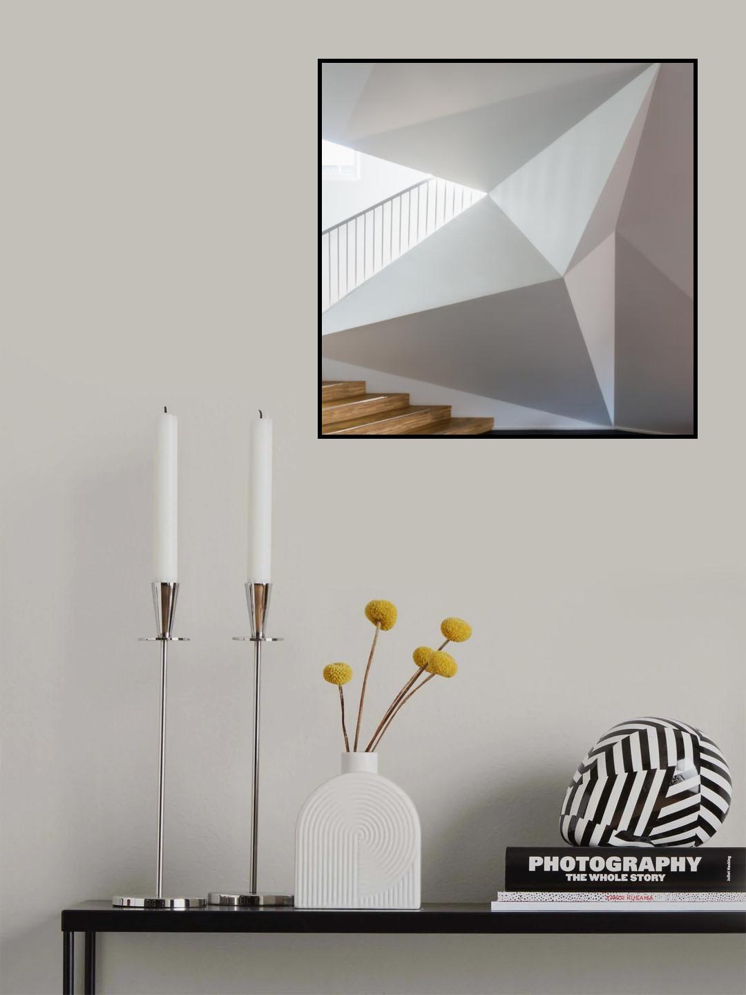 Origami hall Poster och Canvastavla