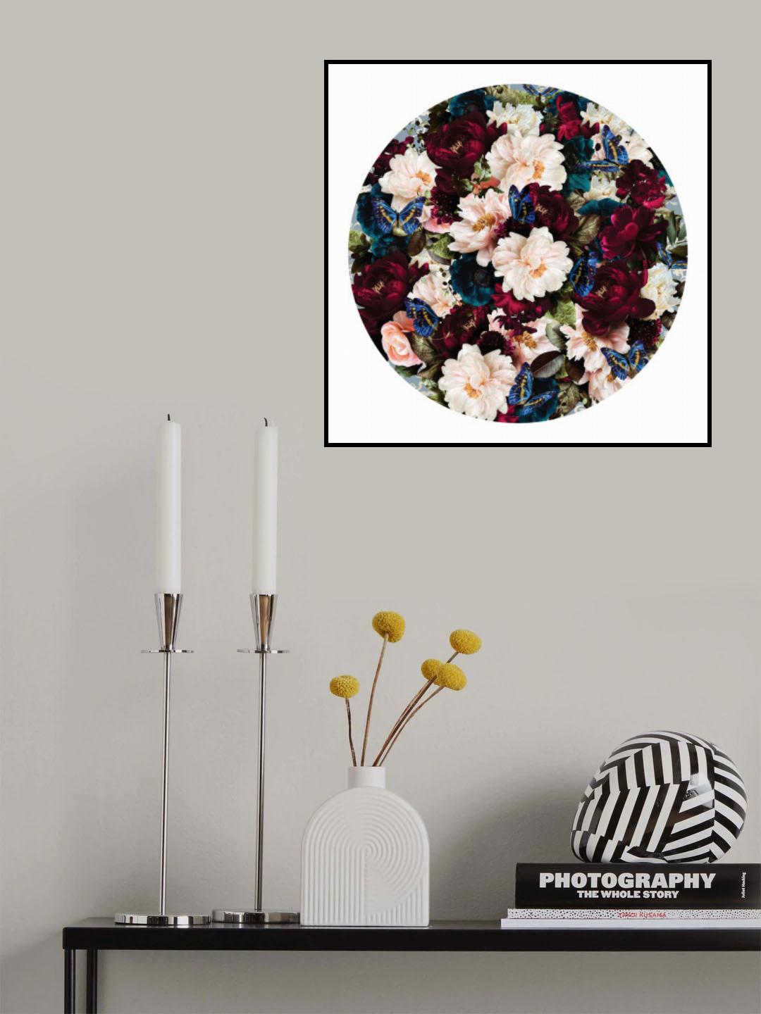 Bowie Blooms Poster och Canvastavla