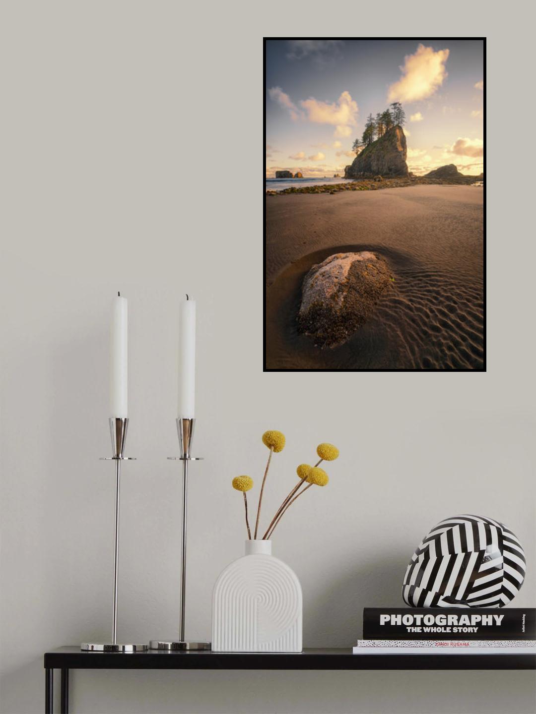 Water trails Poster och Canvastavla