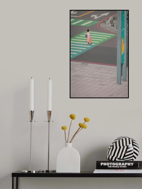 Crosswalking Poster och Canvastavla