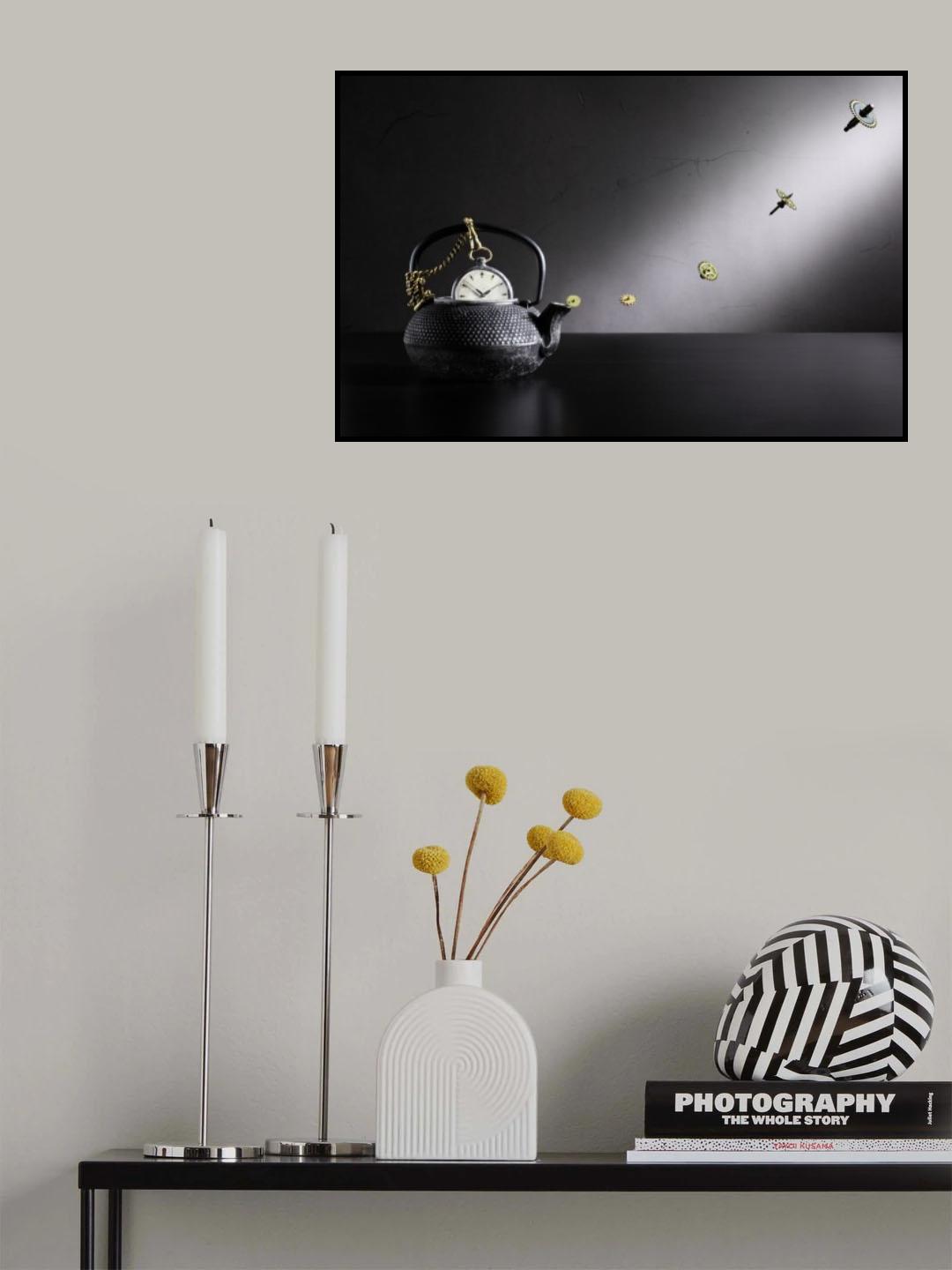Tea time comes Poster och Canvastavla