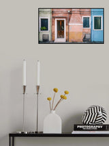 Pastel street Poster och Canvastavla