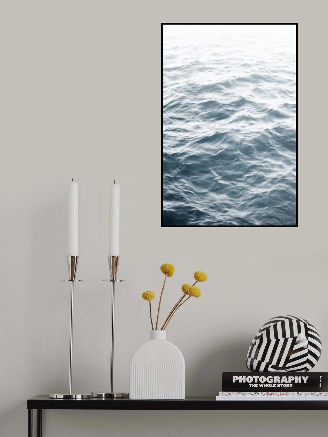 Ocean Waves 10 Poster och Canvastavla
