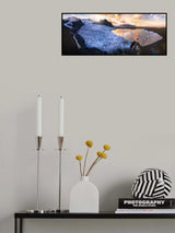 A dramatic summer evening in Iceland Poster och Canvastavla