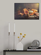 Still Life With Pumpkin of cut Poster och Canvastavla