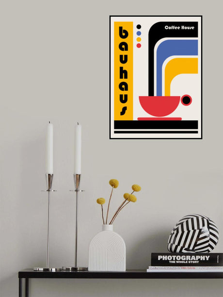 Bauhaus Coffee House Poster och Canvastavla