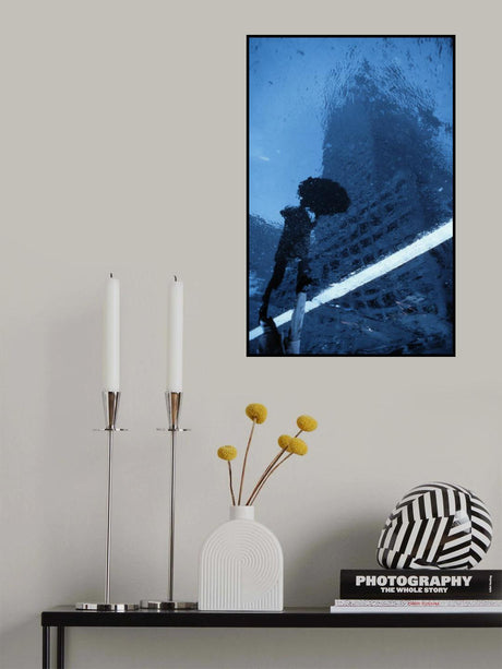 Swinging in the rain (from the series "New York Blues") Poster och Canvastavla
