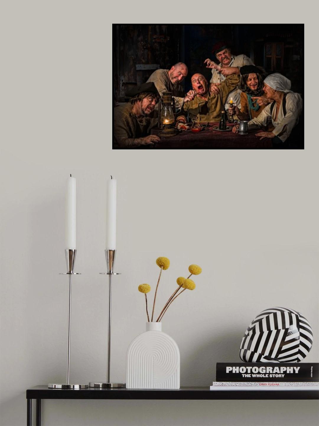 The Dentist - homage to Caravaggio Poster och Canvastavla