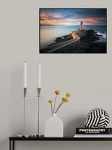 Le Phare du Petit Minou Poster och Canvastavla