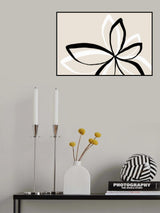 Abstract Flowers Poster och Canvastavla