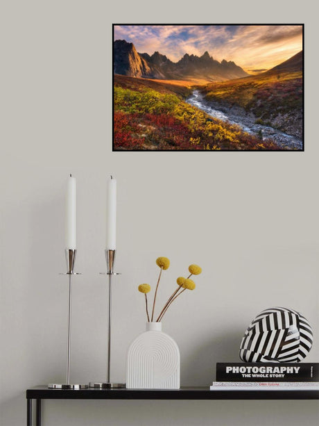 Mountain Paradise Poster och Canvastavla
