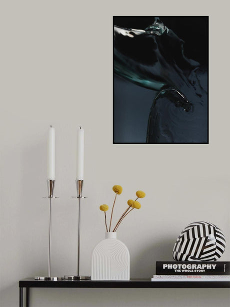 Aqua No1 Poster och Canvastavla