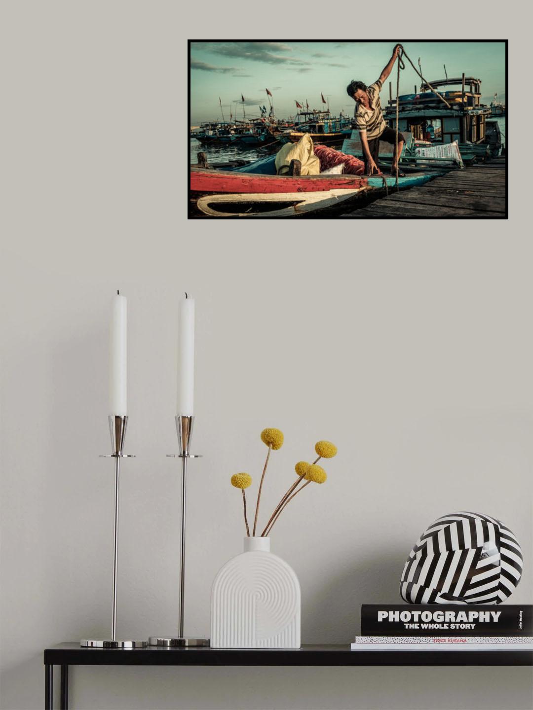 The Docking Poster och Canvastavla