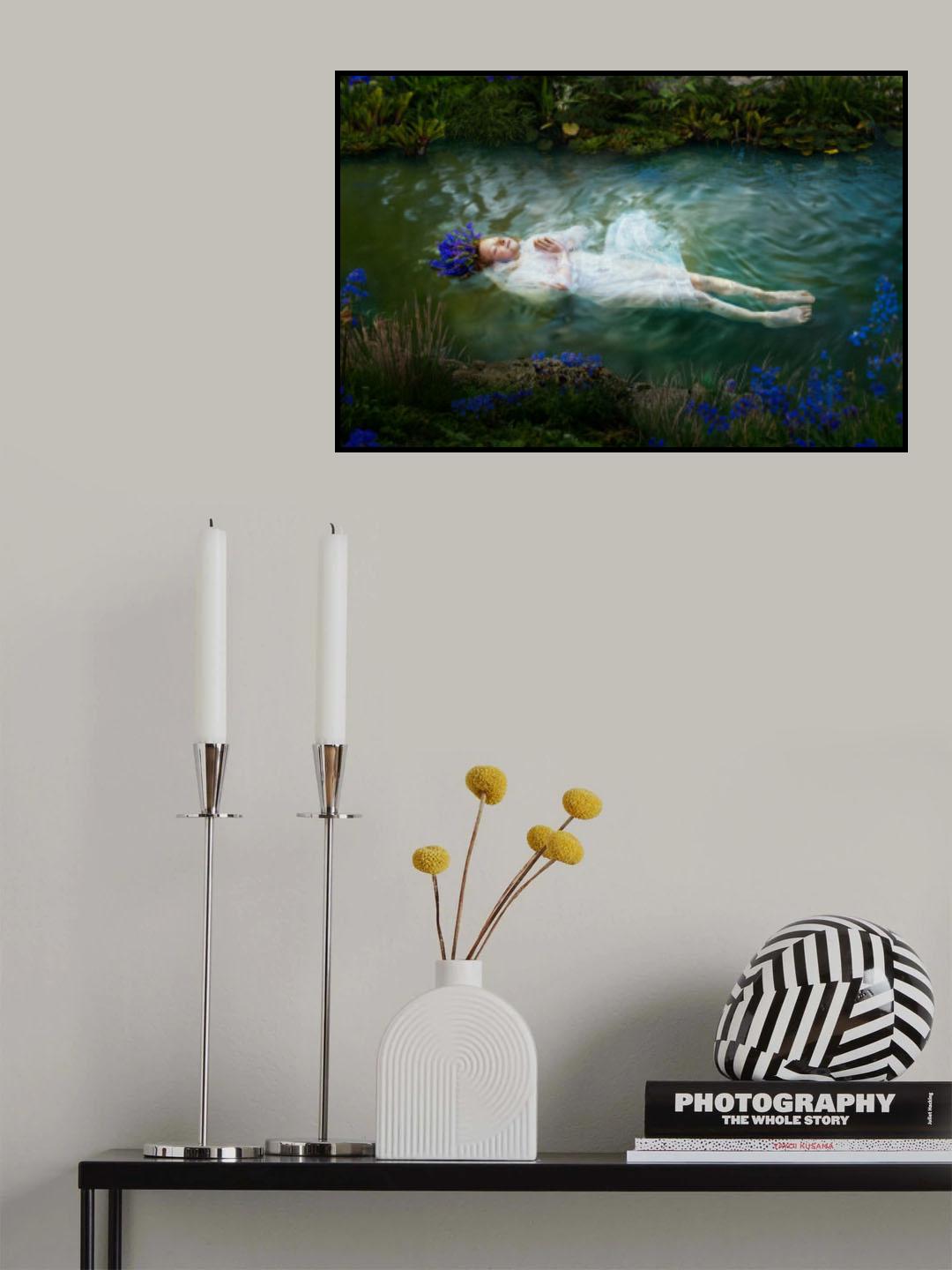 Young Ophelia Poster och Canvastavla