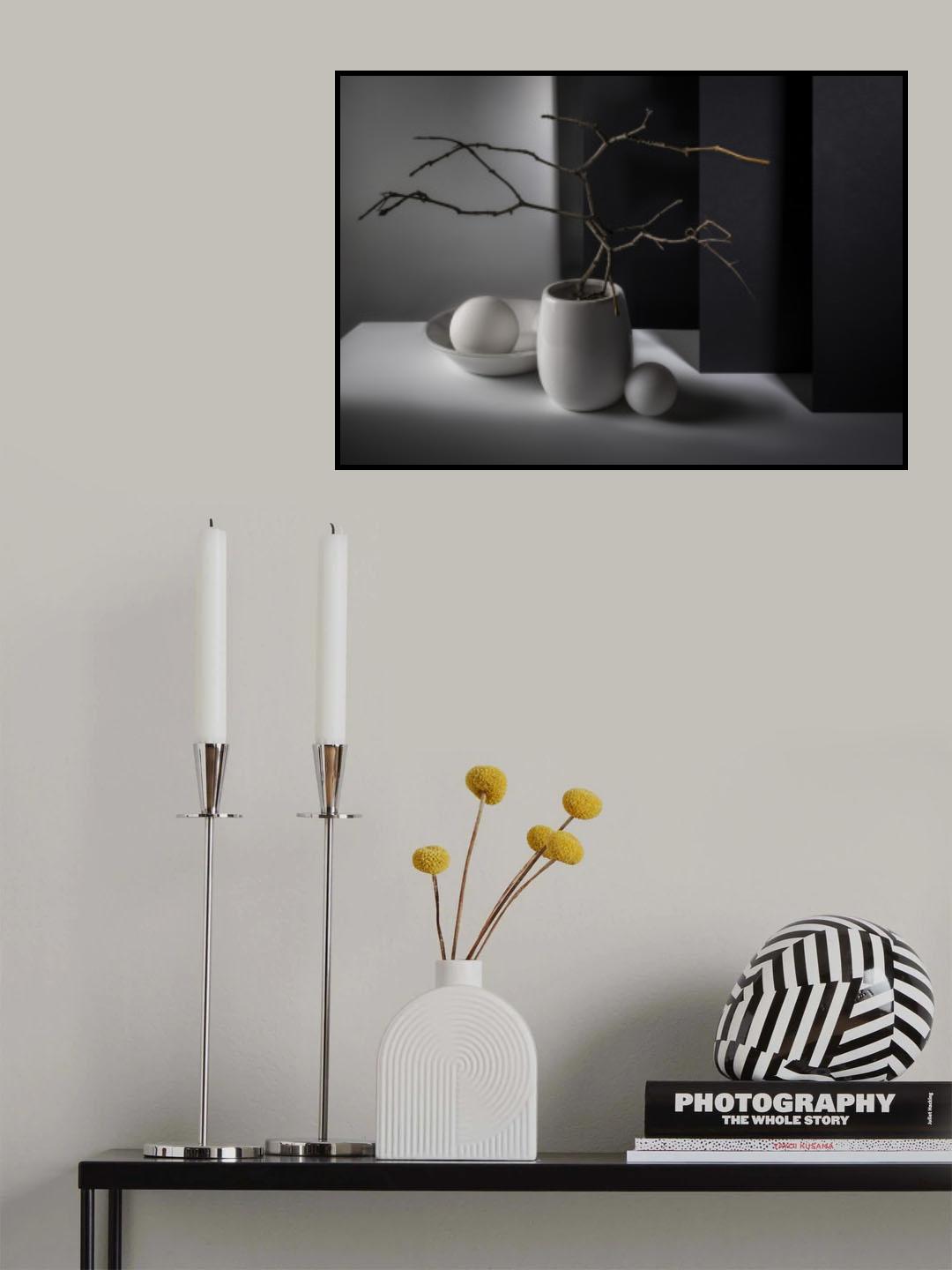 From the series "Almost monochrome composition" Poster och Canvastavla