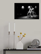 never give up Poster och Canvastavla