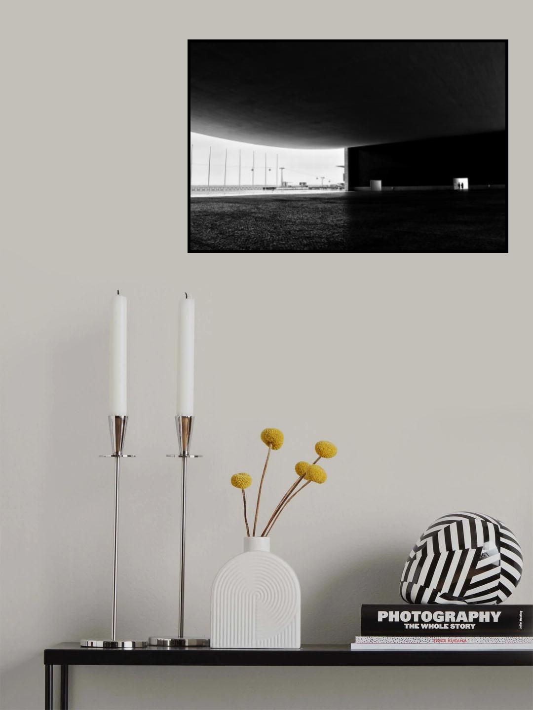 Meeting The Light Poster och Canvastavla