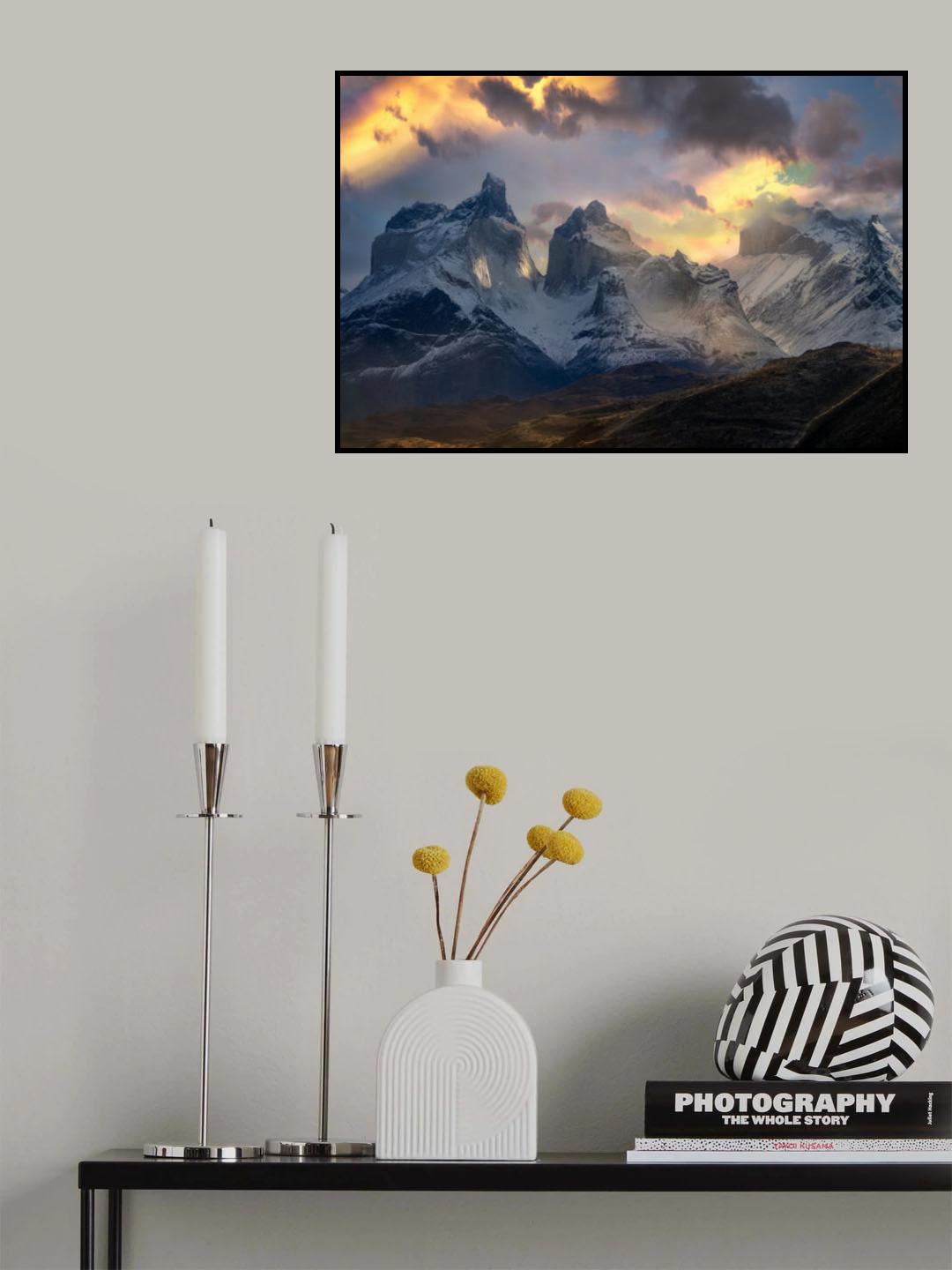 The dreamed lights Poster och Canvastavla