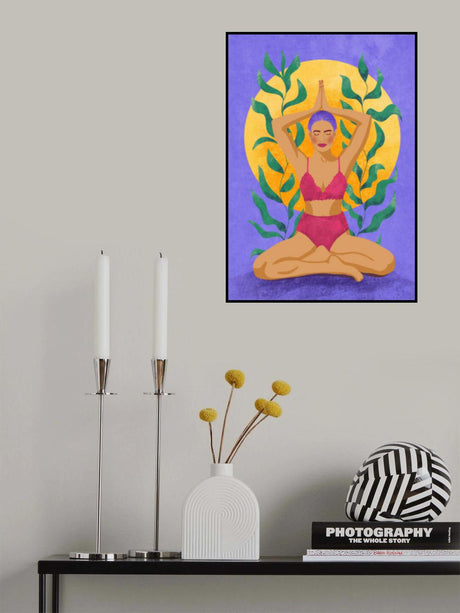 Meditation Poster och Canvastavla