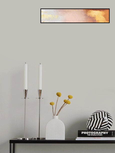 Burgundy Sunset Poster och Canvastavla
