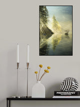 God Rays vertical Poster och Canvastavla