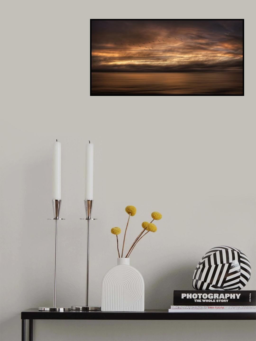 There's always a calm before the storm Poster och Canvastavla