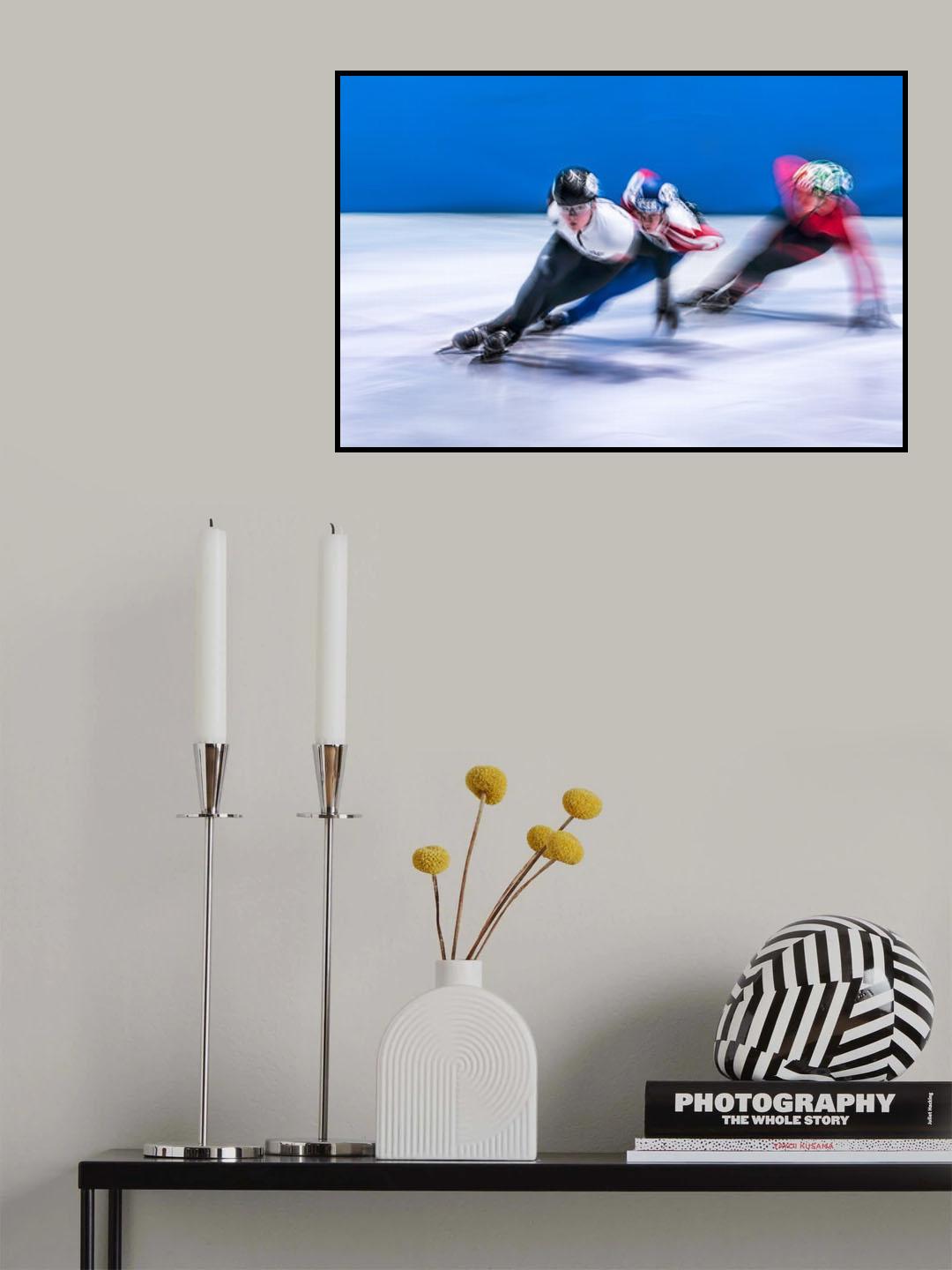 Shorttrack 2 Poster och Canvastavla