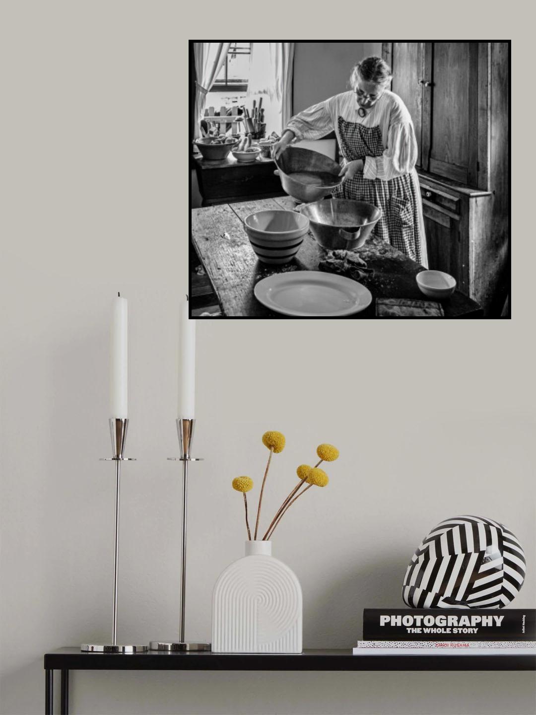 Kitchen Work, #245 Poster och Canvastavla