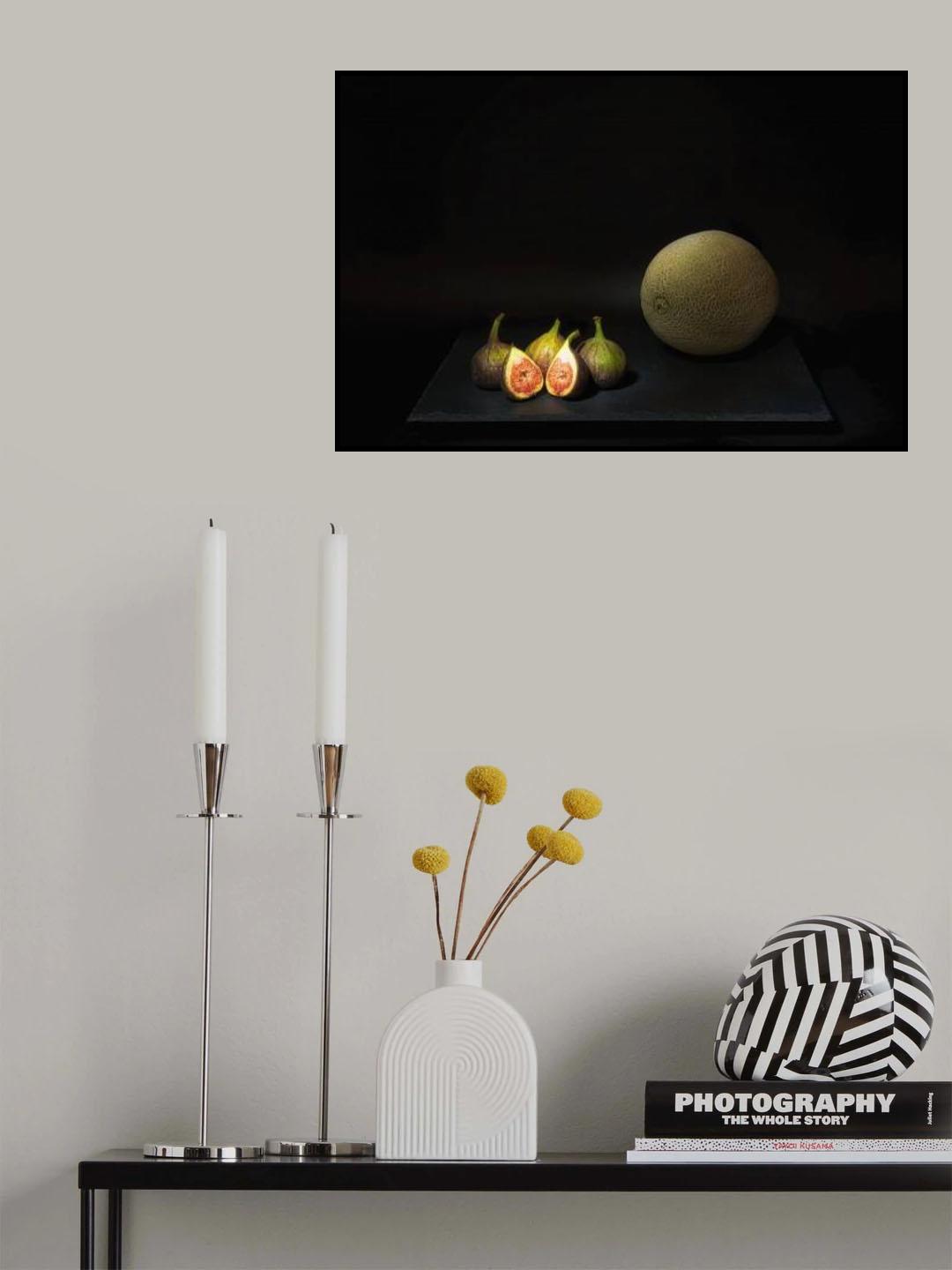 Frozen in Autumn . Poster och Canvastavla