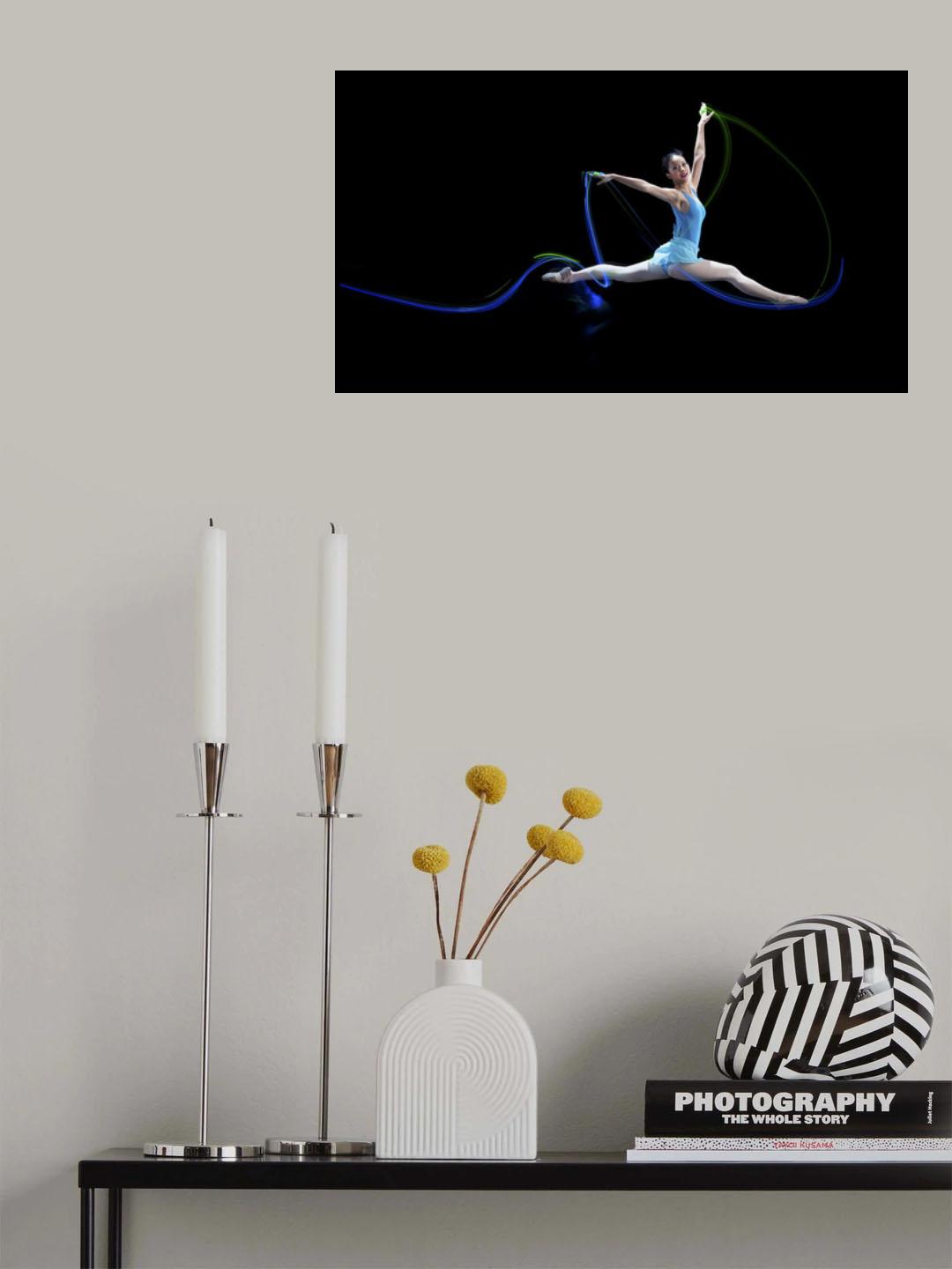 Beautiful Jump Poster och Canvastavla