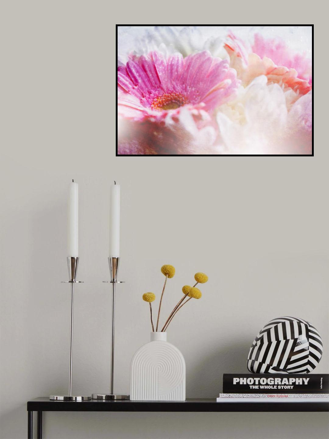 Ombre042flower Poster och Canvastavla