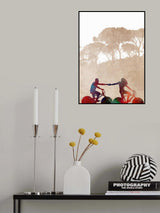 Cycling sport art 1 Poster och Canvastavla
