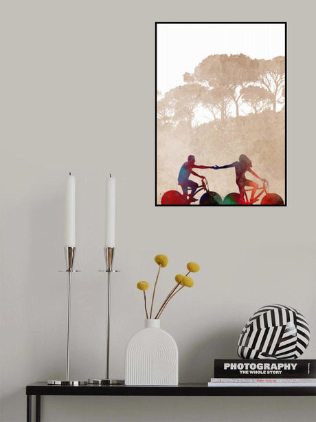 Cycling sport art 1 Poster och Canvastavla