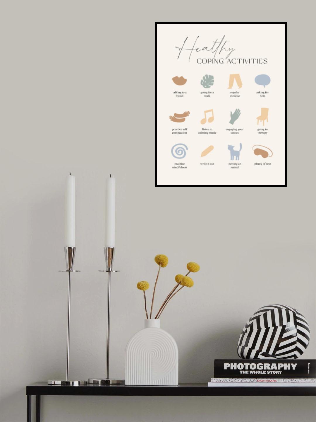 Healthy Cope Poster och Canvastavla