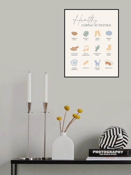 Healthy Cope Poster och Canvastavla