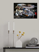 Auto Engine Poster och Canvastavla