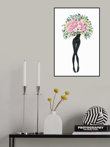 Miss bouquet I Poster och Canvastavla