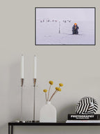 Ice Fishing Poster och Canvastavla